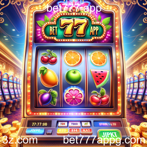 A Emoção das Máquinas Slots no Bet777 App